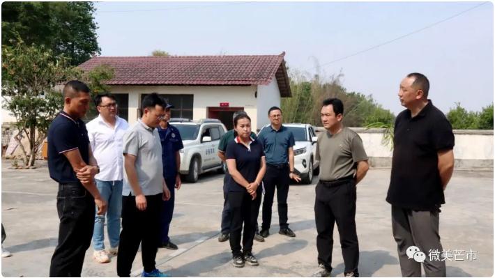 謝金翔、鄭昭帶隊開展巡林督查，督導森林防火工作