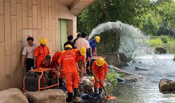 實戰演練，筑牢防汛防臺安全底線