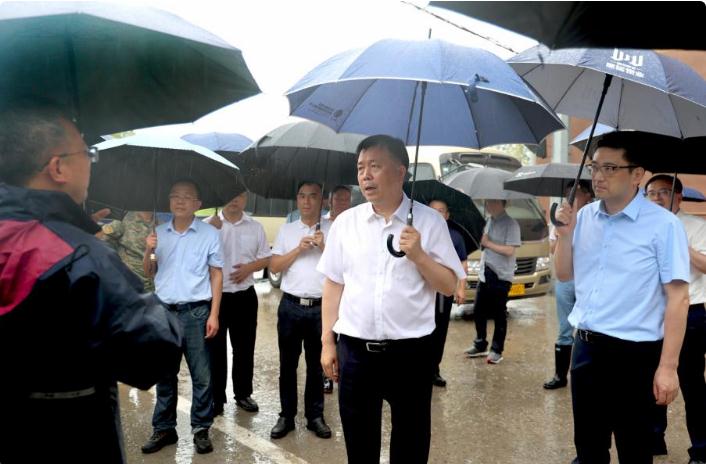 市領(lǐng)導(dǎo)檢查督導(dǎo)防汛防臺工作，把防汛防臺措施抓實抓細抓到位